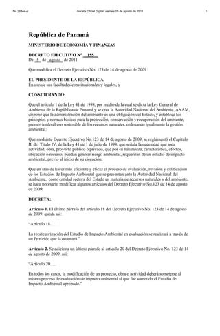 Decreto 155 PDF