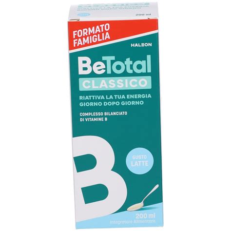 Be Total Immuno Sciroppo Vitamina B Gusto Latte Ml Ml Redcare