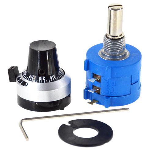 10K Precision Multiturn Potentiometer - 3590S with Counter Knob — PMD Way