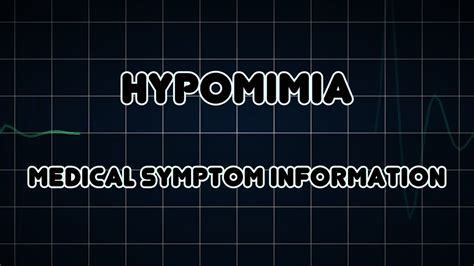 Hypomimia (Medical Symptom) - YouTube