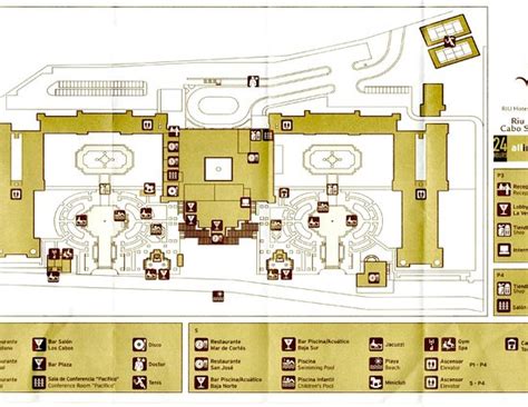 Riu Palace Cabo San Lucas Hotel Map