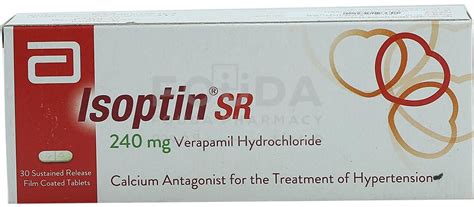 Isoptin Sr Retard Mg Tablet Strips Fouda