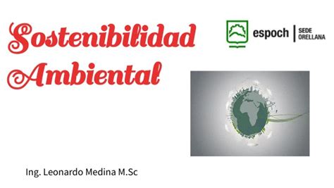 Presentación Sostenibilidad Ambiental Unidad 1