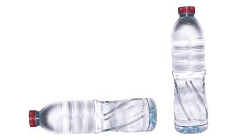 premium photo clear water bottle