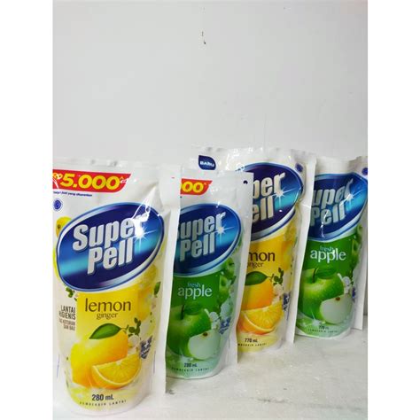 Jual Super Pell Pembersih Lantai 280ml 5000 Shopee Indonesia