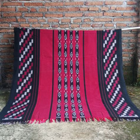 Jual Kain Tenun Blanket Troso Etnik Jepara 011 Motif Sumba NTT Toraja