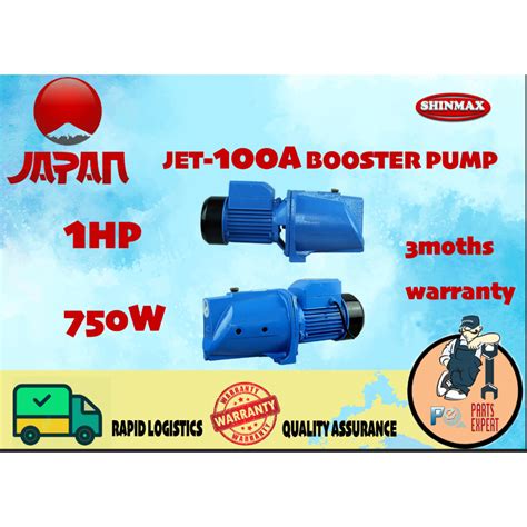 1hp Jet 100a Pump Electric Water Booster Pump Self Priming Jetmatic Heavy Duty Jet Booster Pump