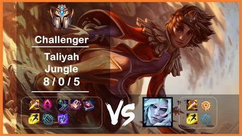 Jungle Taliyah Vs Viego KR Challenger Patch 12 2 YouTube