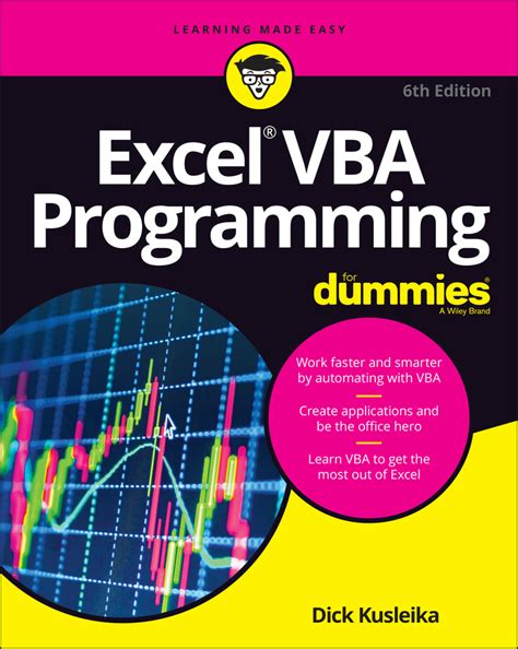 Excel Vba Programming For Dummies Book Dummies