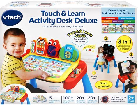 Vtech Touch Learn Escritorio De Actividades Deluxe Yaxa Store