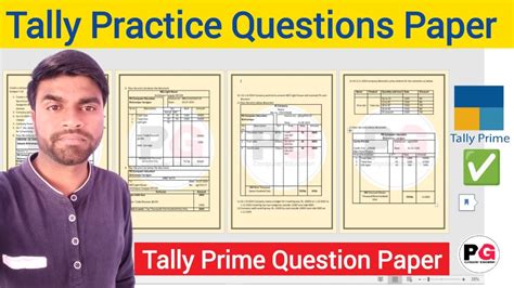 questions paper solve  tally prime tally practice questions paper