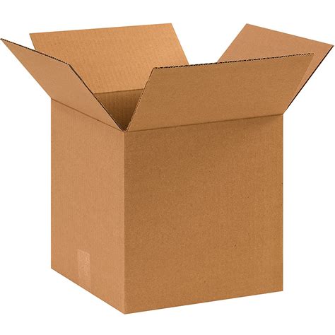 20 Inch Cubed Single Wall Brown Cardboard Box In Packs Of 10