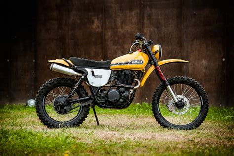 Not So Mellow Yellow: North East's XT500 resto-mod | Bike EXIF