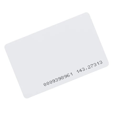 RFID ID Card Proximity 125KHz Read Only Contactless PVC 0 8mm Thick For