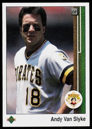 Upper Deck Andy Van Slyke Pittsburgh Pirates Ebay