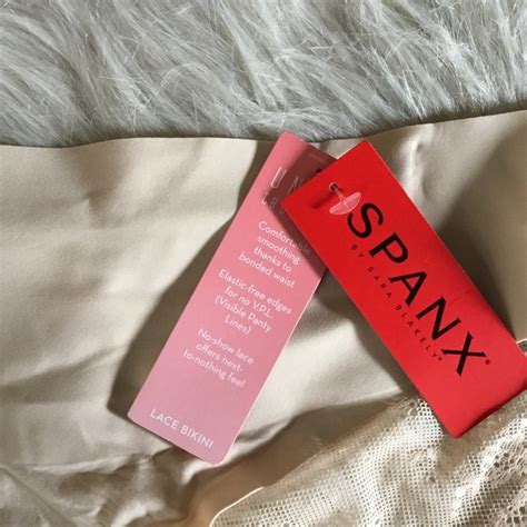 Spanx Intimates Sleepwear Spanx Lace Bikini Panty Size Xl Soft Nude Nwt Poshmark