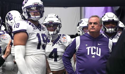 Georgia Vs Tcu College Football Playoff National Championship First