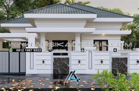 Desain Rumah X Meter Pemilik Bapak Rian Magelang Arsika