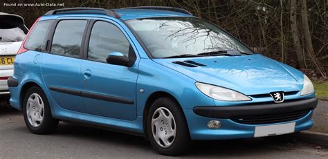 2005 Peugeot 206 SW 1 6 HDI 109 кс Технически характеристики