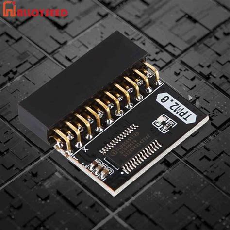 TPM 2 0 Encrypted Security Module Board LPC 20 Pin Mainboard Card TPM2