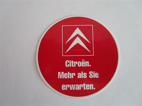 Aufkleber Citroen Werbung Reklame Kaufen Auf Ricardo