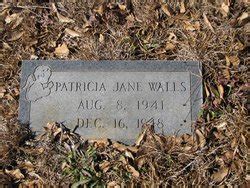 Patricia Jane Walls M Morial Find A Grave