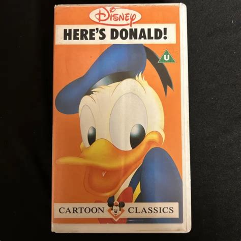 Heres Donald Volume Two Walt Disney Classics Vhs Pal Video Tape