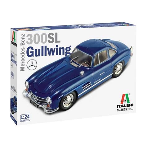 Maquette Voiture Mercedes Benz Sl Gull Wing Italeri