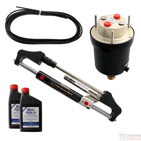 Buy Hydrive Comkit Bullhorn Style Outboard Steering Kit Hp With