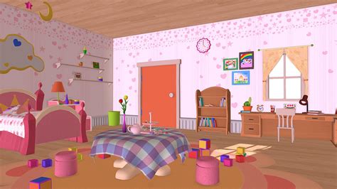 Asset Cartoons Bedroom 03 3d Model 3d Mod Deep3dsea