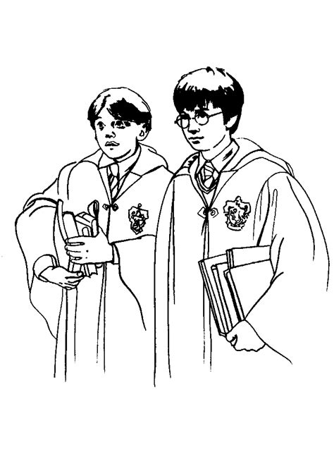 Coloring Page Harry Potter Coloring Pages 26