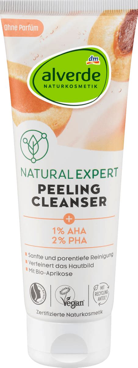 Alverde NATURKOSMETIK Peeling Cleanser Natural Expert 125 Ml Dm