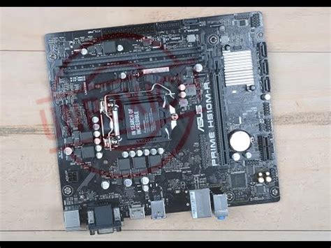 ASUS PRIME H510M R SI Motherboard Unboxing And Overview YouTube