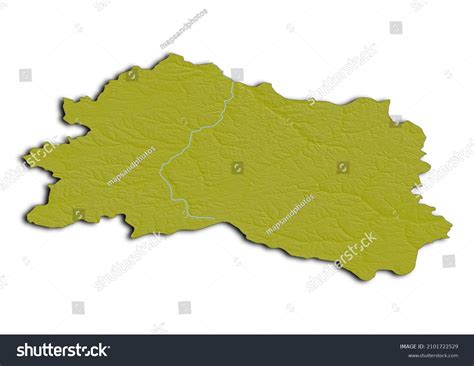 oreloryol oblastrussia map shaded relief map stock illustration shutterstock