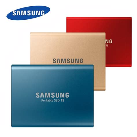 Samsung Ssd 1tb 500gb T5 Portable External Solid State Disk Usb31 Type