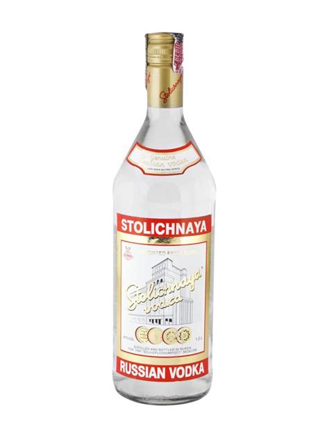 Stolichnaya (Stoli) Vodka Review | VodkaBuzz: Vodka Ratings and Vodka ...