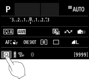 Canon Manual del producto EOS R8 Funcionamiento de la pantalla táctil