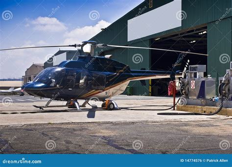 Bell 407 Helicopter - Refueling Stock Photography | CartoonDealer.com #14774576