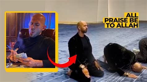 Andrew Tate Prays In A Mosque YouTube