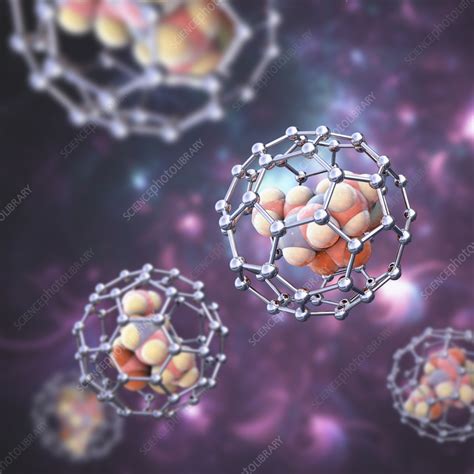 Nanoparticles In Drug Delivery Conceptual Illustration Stock Image