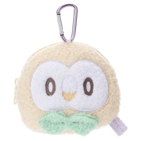 Plush Pouch Rowlet Pok Mon Pok Peace Meccha Japan