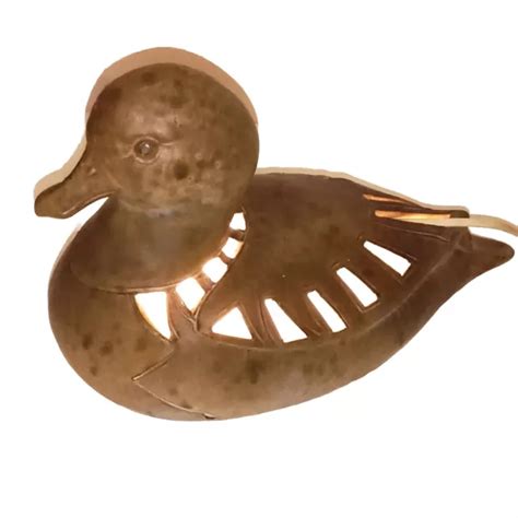 Lampe En Gr S Sign E Agn S Escala Th C Ramique Canard Cm Vallauris