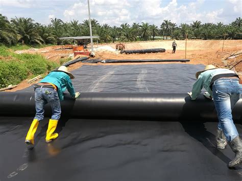 HDPE Geomembrane Liner Supplier for Waterproof Pond & Tank Lining - Fibromat