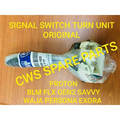 Original Signal Switch Turn Unit Proton Blm Flx Waja Gen Persona Exora