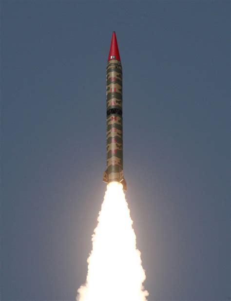 Pakistan Test Fires Nuclear Capable Ballistic Missile Shaheen A