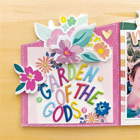 Garden Of The Gods Angled Accordion Mini Album By Paige Evans Paige