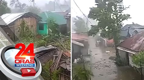 Malakas Na Hangin At Ulang Dala Ng Bagyong Karding Nararanasan Na Sa