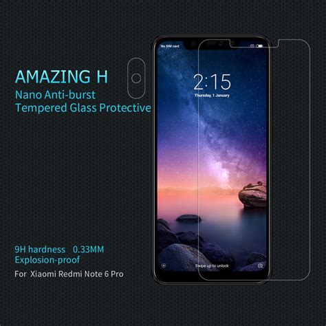 Nillkin Amazing H Tempered Glass Screen Protector For Xiaomi Redmi Note