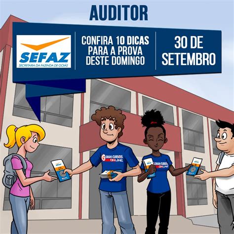 Concurso Sefaz Go Confira Dicas Para A Prova Deste Domingo