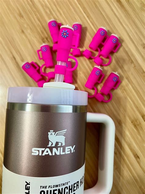 Stanley Accessory Hot Pink Stanley Straw Topper T For Her Valentine